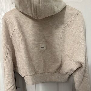 Sweet Escape Zip Up Hoodie, Oatmeal Heather-small
